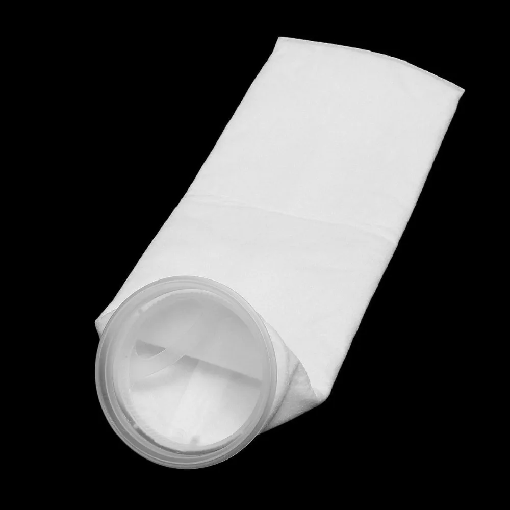 капроновый носок на фильтр пылесоса. 100/150/200 микрон фильтр носок 105x230mm аквариумных рыб. рукав фильтровальный фильтр-мешок. мешок фильтровальный нейлон 200мкм.