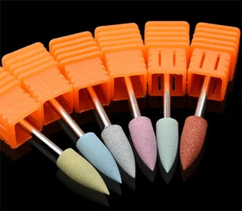 

Silicone Nail Drill Bit Machine Polisher Rubber Remover Manicure Milling Cutter Griding Buffer File Nail Tool / by dhl 1000pcs