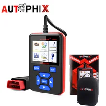 AUTOPHIX OM580 OBD2 сканер Авто автомобильной сканирования Инструменты Двигатели для автомобиля DSC инструмент диагностики неисправностей O2 Сенсор EVAP Системы Тесты odb2 адаптер