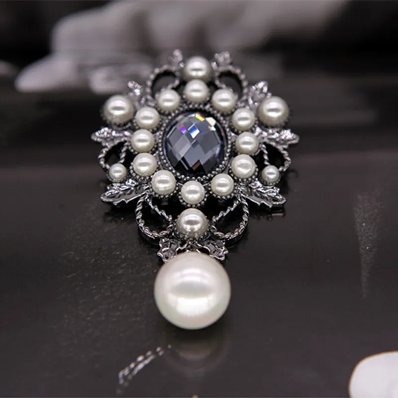 

drop peal rhinestones bead brooch patches for clothing parches termoadhesivos para ropa apliques de roupa