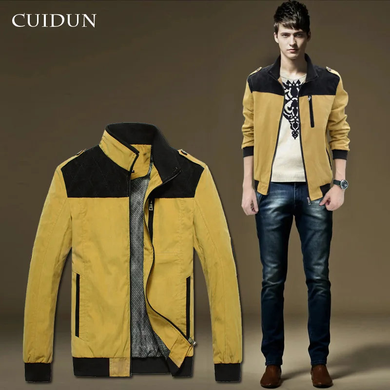 Online Buy Wholesale mens yellow trench coat from China