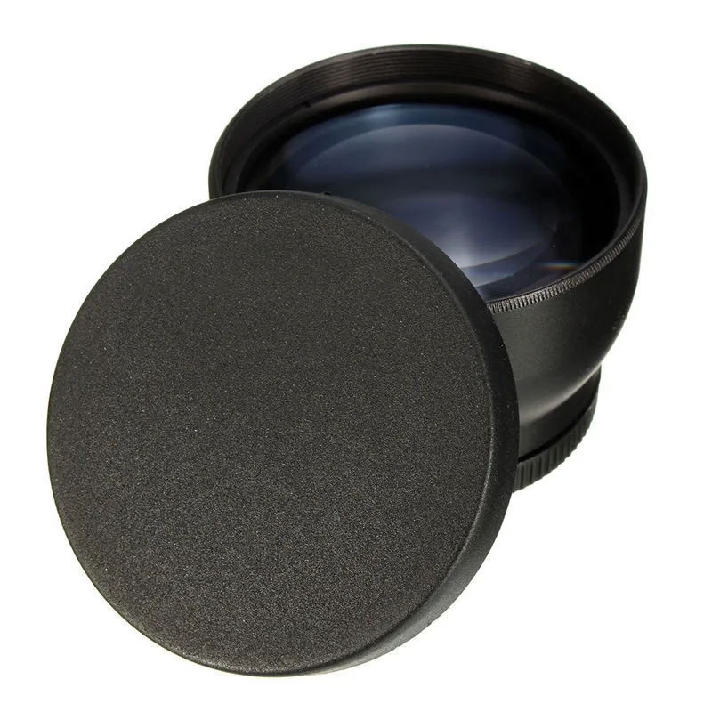 

New 52MM 2X Telephoto Lens For Nikon D7100 D5200 D5100 D3100 D90 D60 and Other DSLR Camera Lenses With 52MM Filter Thread