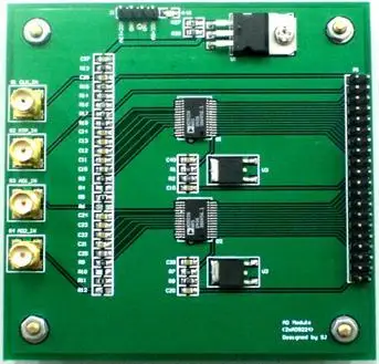 

Dual High Speed AD Module (2xAD9226) (12Bit, 65MSPS)