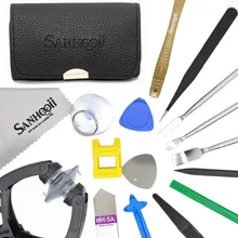 Sanhooii 38 in 1 Mobile Phone Screen Opening Pliers Repair Tools Kit Screwdriver Pry Disassemble Tool Set for iPhone Samsung