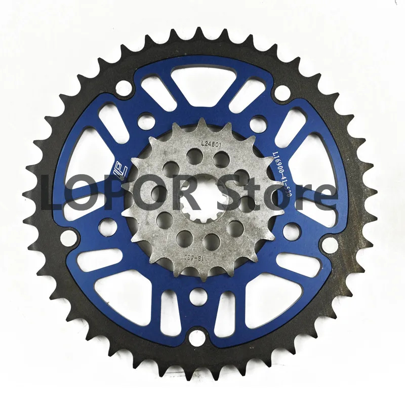 

One Set Motorcycle 17T,18T Front &41T Rear Sprocket kit For Kawasaki ZX1400 Ninja ZX-14 ZX-14R ZZR1400 Special Edition/ABS NEW