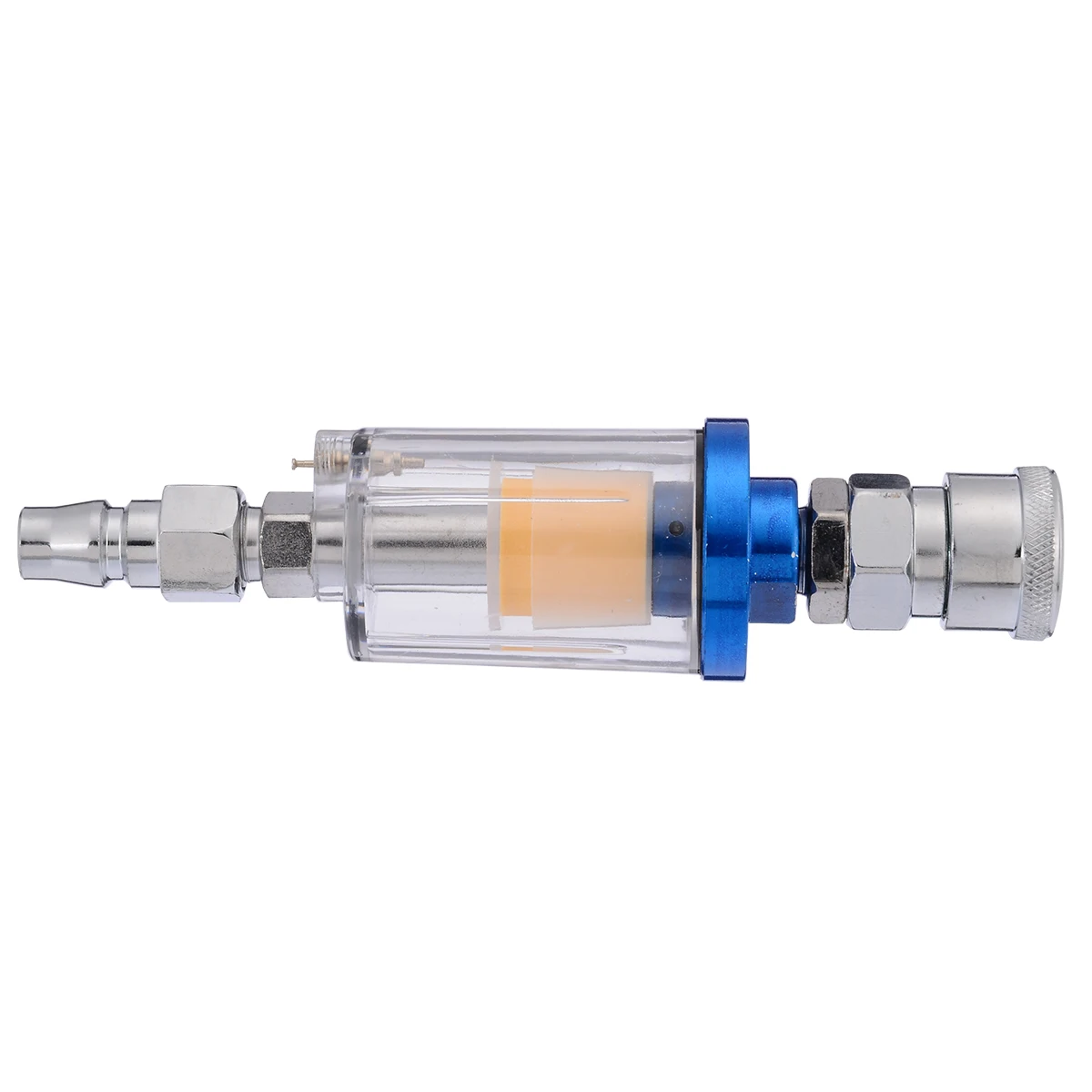 New 1/4" Mini Water Filter Oil Water Separator Air Hose Filter Bowl Moisture Trap For Air Compressor Paintwork Spray Tool Parts