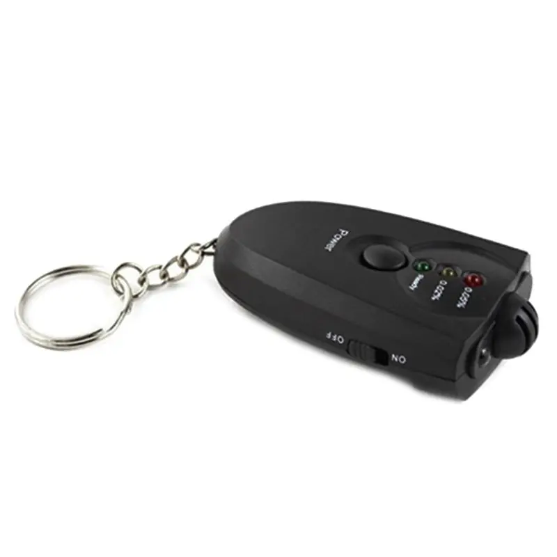 

Alcohol Breathalyser Portable Sensitive Breath Tester Accurate Digital Display LCD Lights Convenient Lightweight Pocket Size qyh