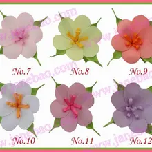 1000 шт., заколки для волос с бантиком для девочек, зажимы для цветов, стильный изысканный бант для волос бант в виде насекомого