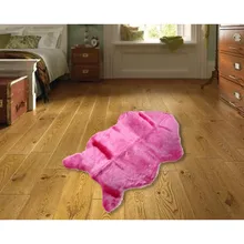 Ковер из искусственной шерсти мягкий коврик из овчины покрытие стула искусственная шерсть Теплый Ковер с длинным ворсом Подушка сиденья 60X90 см Oct19