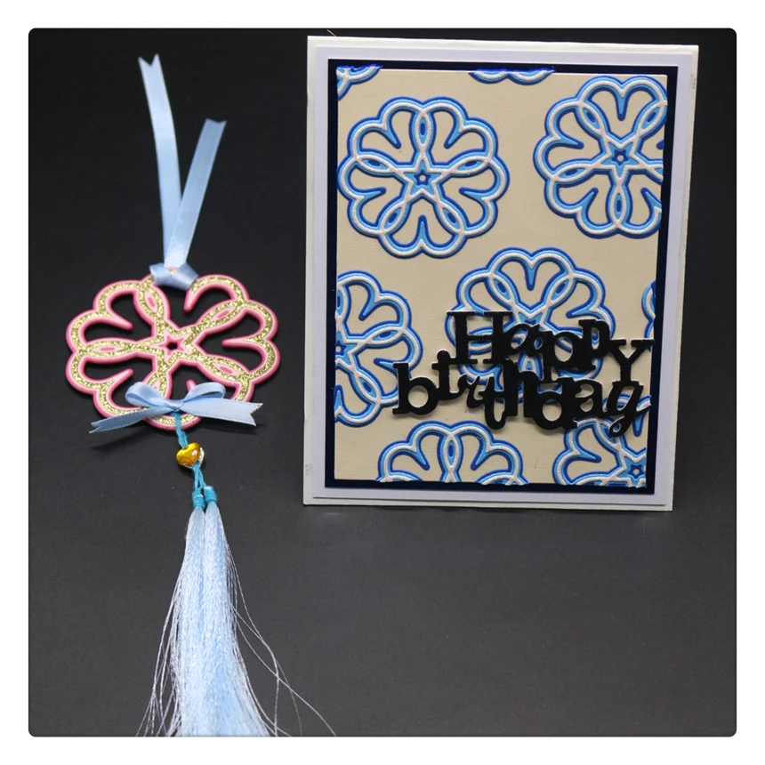 

YINIS1697 FLOWER KNOT Scrapbook Metal Cutting Dies For Scrapbooking Stencils DIY Album Cards Decoration Embossing Folder Die Cut