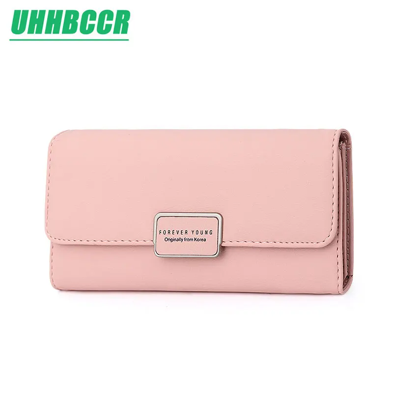 

New Fashion Women's Purse Women Wallet Long Passport Female Coin Clutch Card Holder Luxury Designer Simple Wallets Female Purses