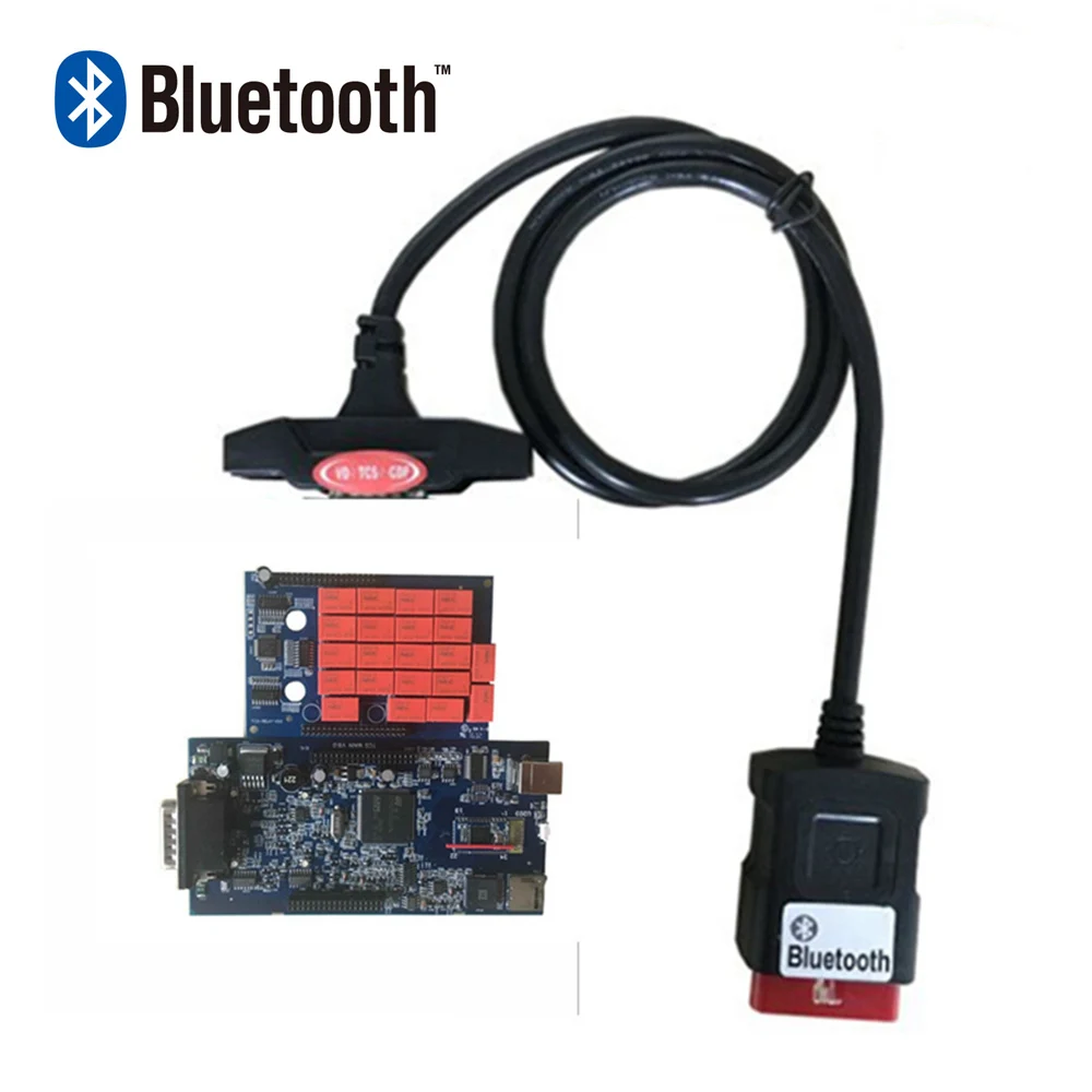 Bluetooth 3 шт./лот DHL CDP Pro для работы и грузовых автомобилей OBD2 плюс 15r3 Keygen активатор многоязычная авто OBD2 инструменту диагностики - Цвет: Bluetooth