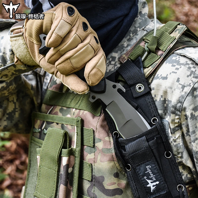  Voltron Wild survival knife special outdoor knife portable defensive wilderness tactical hardness s