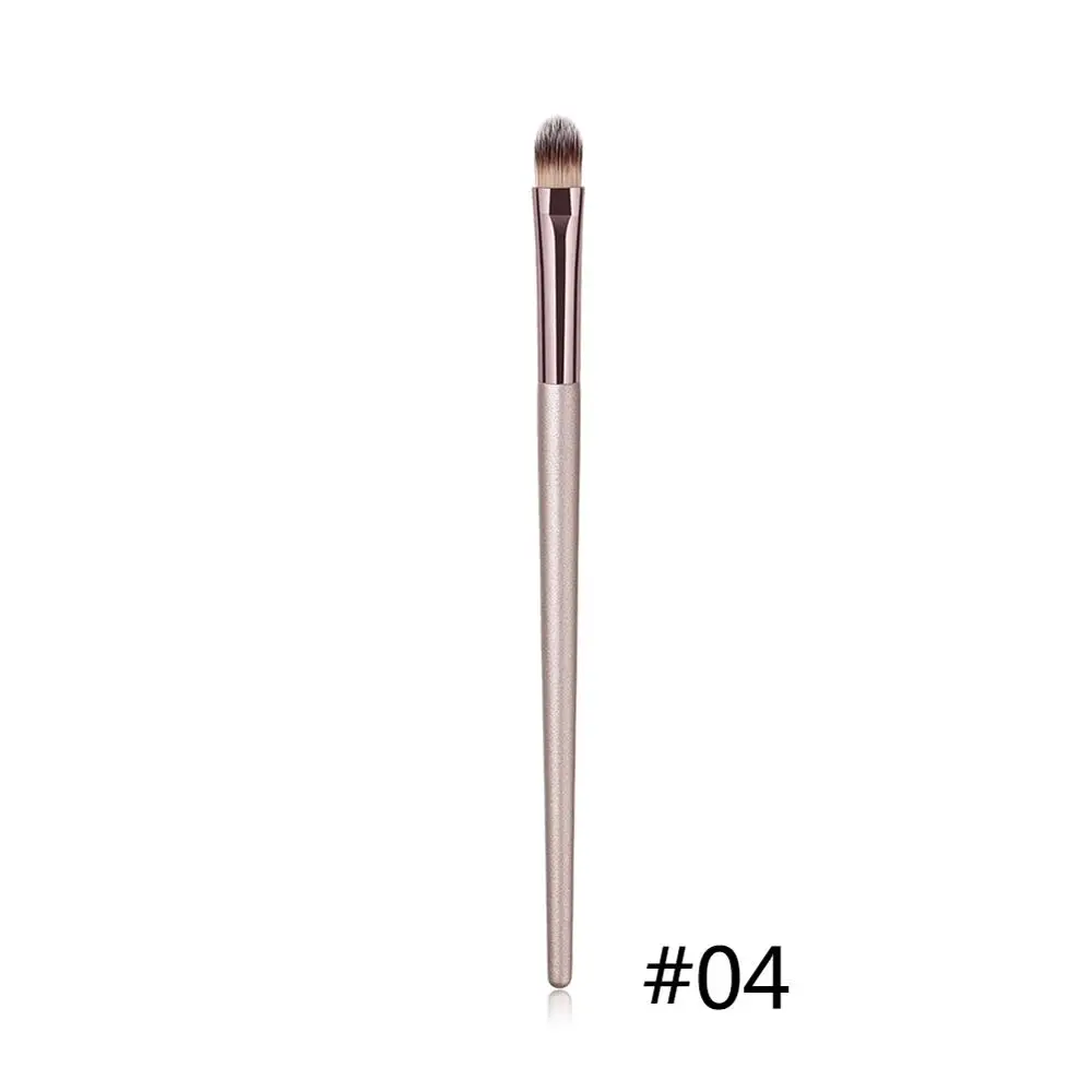 4 Concealer 1 шт. большая основа кисти для макияжа кофейная ручка очень мягкие волосы Румяна Пудра Макияж кисти лицо красота Косметические Инструменты#273608 - Handle Color: 4 Concealer