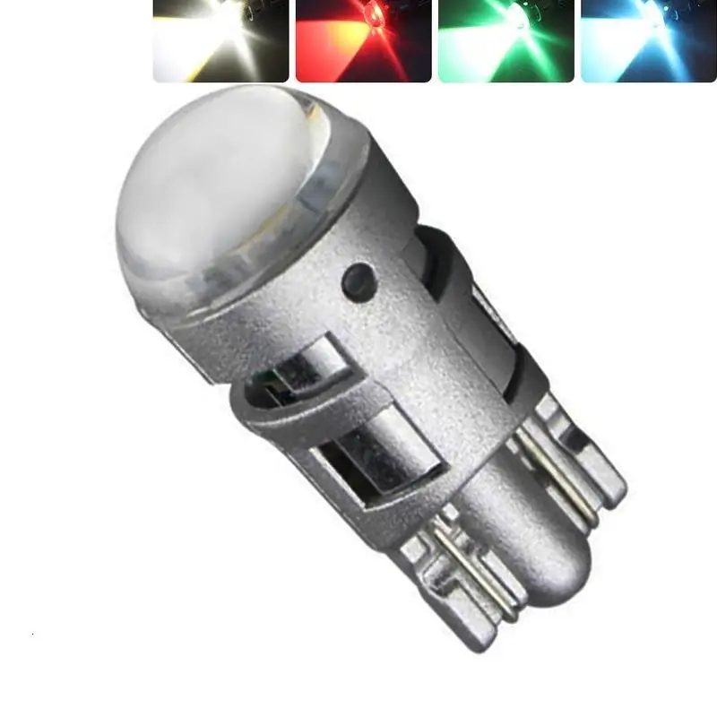 

2Pcs T10 W5W 2W 6000K 194 168 Cars From Canbus Led white Light-Emitting Diodes 5730 Independent Led No Errors Univ era Auto Lamp