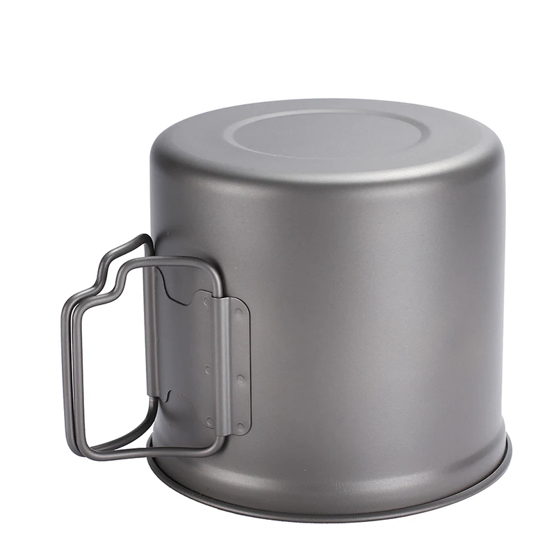 Copo de Titânio Acampamento ao ar Copo de Titânio para Acampamento ao ar Utensílios de Mesa Toaks Ultraleve Livre Fogão para Caça Esportes Pot-1100 1100ml 8 Toaks 1100ml copo de titânio ultraleve acampamento