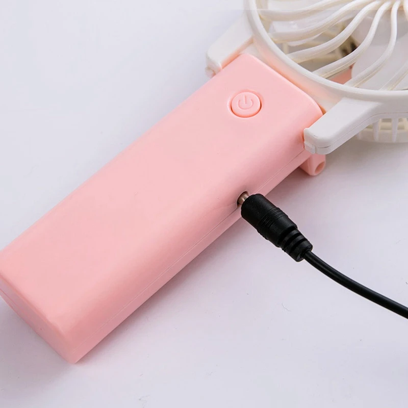 Мини мультфильм ручной Usb Электрический вентилятор складной студенческий вентилятор портативный поле деятельности Скаутинг мини-вентилятор для охлаждения