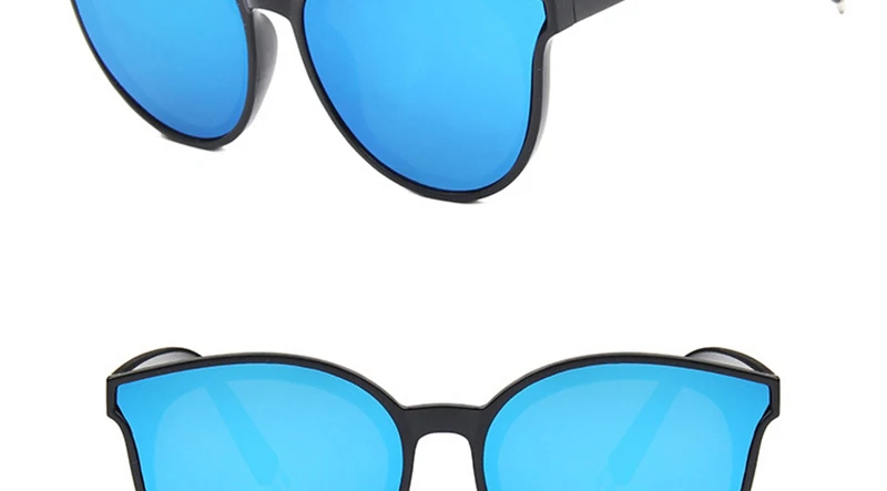 RBROVO, Винтажные Солнцезащитные очки с большой оправой, для женщин, фирменный дизайн, океанские линзы, Ретро стиль, солнцезащитные очки, UV400 Oculos De Sol Feminino