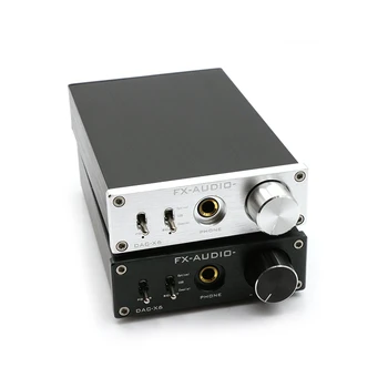

FX-AUDIO DAC-X6 MINI HiFi 2.0 Digital Audio Amplifier Decoder DAC Input USB/Coaxial/Optical Output RCA/ amplificador audio