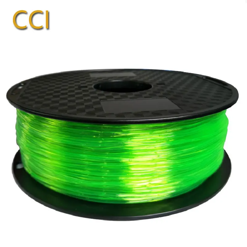 3d printer filament flexible tpu 1 75mm 3d printing material 3d printer filament transparent tpu sample