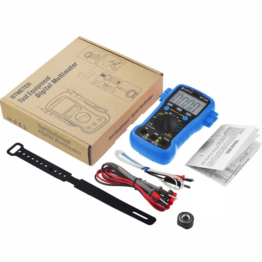 HP-39C Digital Multimeter Auto Range Tester AC/AC 6000 Counts
