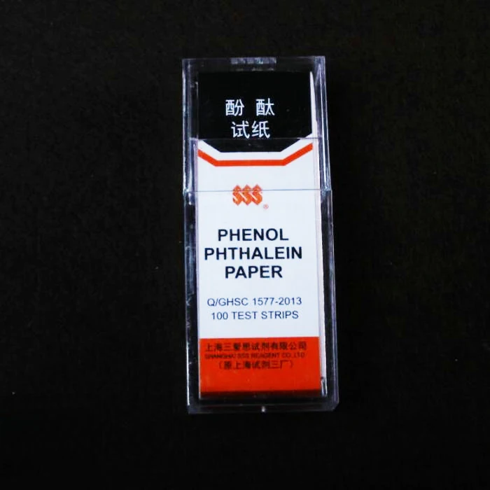 Phenol phthalein paper