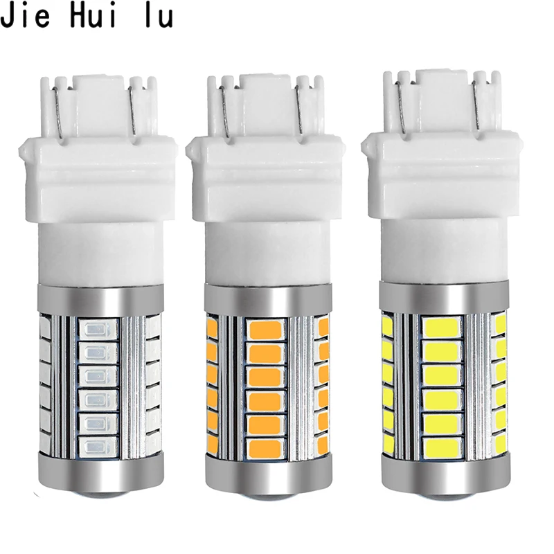 1 шт. T25 3156 3157 P27/7 Вт 33 SMD 5630 5730 СВЕТОДИОДНЫЙ Автомобильный стоп-светильник s дневные