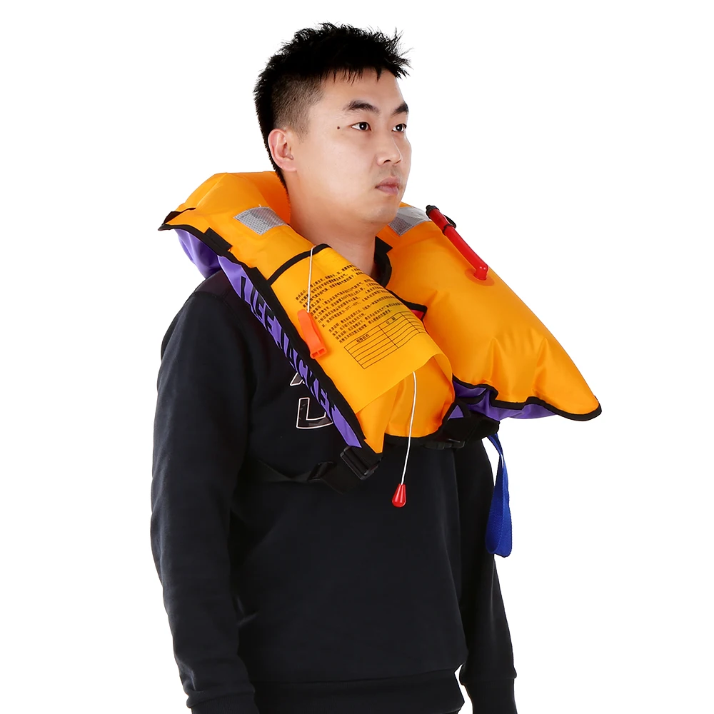 Ручная надувная Спасательная куртка взрослый спасательный жилет Водные виды спорта плавающий Рыбалка спасательный жилет Водные виды спорта