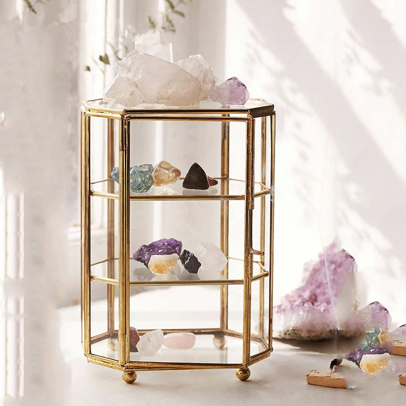 Glass Jewellery Box Beautiful European New Ideas Copper Eternal Flower Glass Gifts Box Home Decoration Bottles Jars Boxes Aliexpress