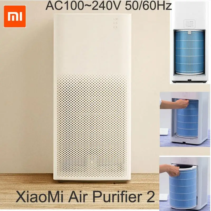 Original XIAOMI Air Purifier 2 Intelligent Wireless font b Smartphone b font Control Smoke Dust Peculiar