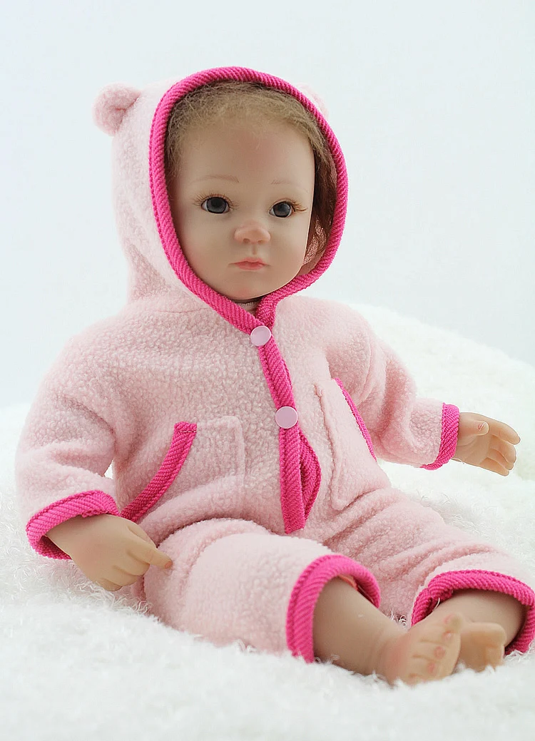 17Inch New Born Baby Dolls Bebe Reborn Menina Children ...