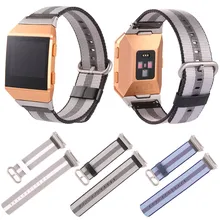HIPERDEAL Спортивная лямка из нейлоновой ткани ремешок для Fitbit Ionic удобный игольчатый браслет с пряжкой контрактный дизайн стиль QIY30