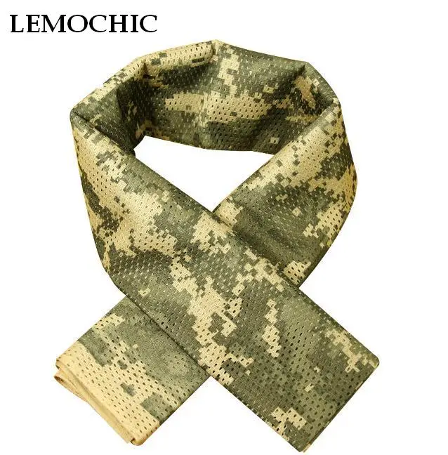 

outdoor camping equipment paintball mask mascara reti mimetiche militari tactical ao ar livre high quality camouflage net scarf