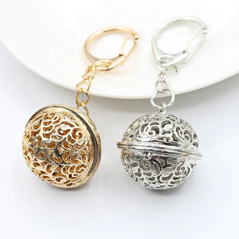

Ball Bell HOT Ring Key Chain Key Charm Bag keychain & Bag Alloy Car Pendant NEW