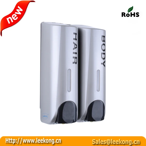 350ML*2 Double Lotion Soap Dispenser, Manual Liquid Soap Dispenser