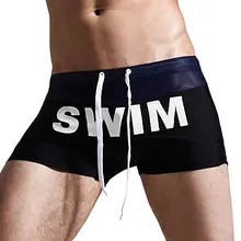 Мужские купальные шорты для пляжа, дышащие плавки для плавания, Шорты для плавания, облегающие бикини, купальный костюм, трусы