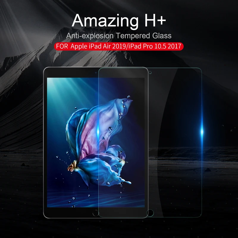 NILLKIN Amazing H+ 9 H прозрачное взрывозащищенное Закаленное стекло для Apple iPad Air /iPad Pro 10,5 защита экрана планшета