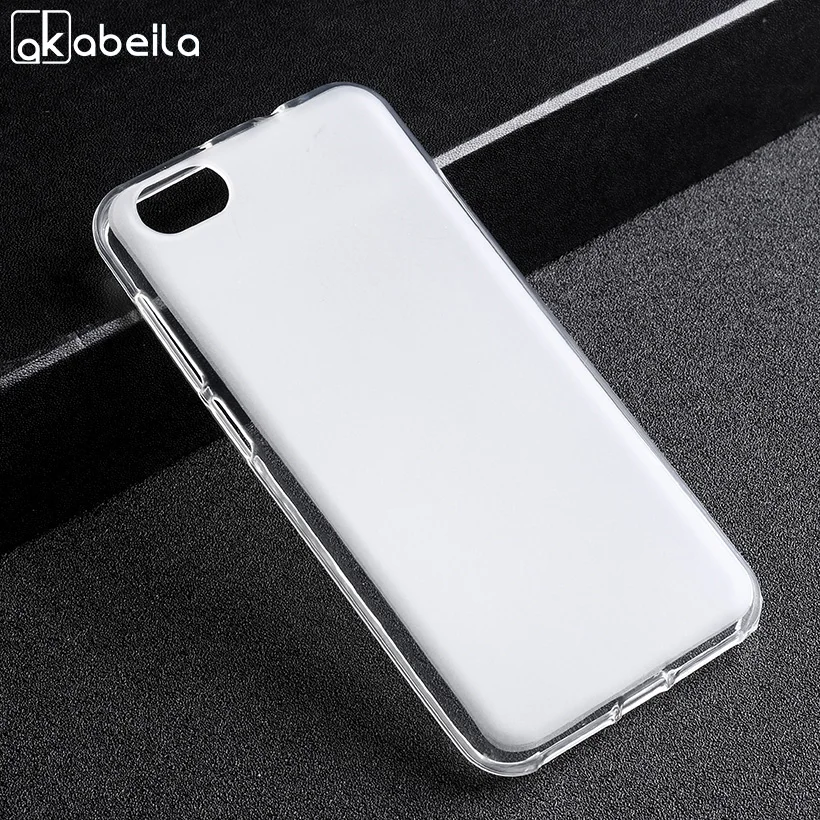 

AKABEILA Soft Case For ZTE A6 Lite Silicon Cases A6 Lite Cover TPU Anti-knock Covers For ZTE Blade A0622 Shell