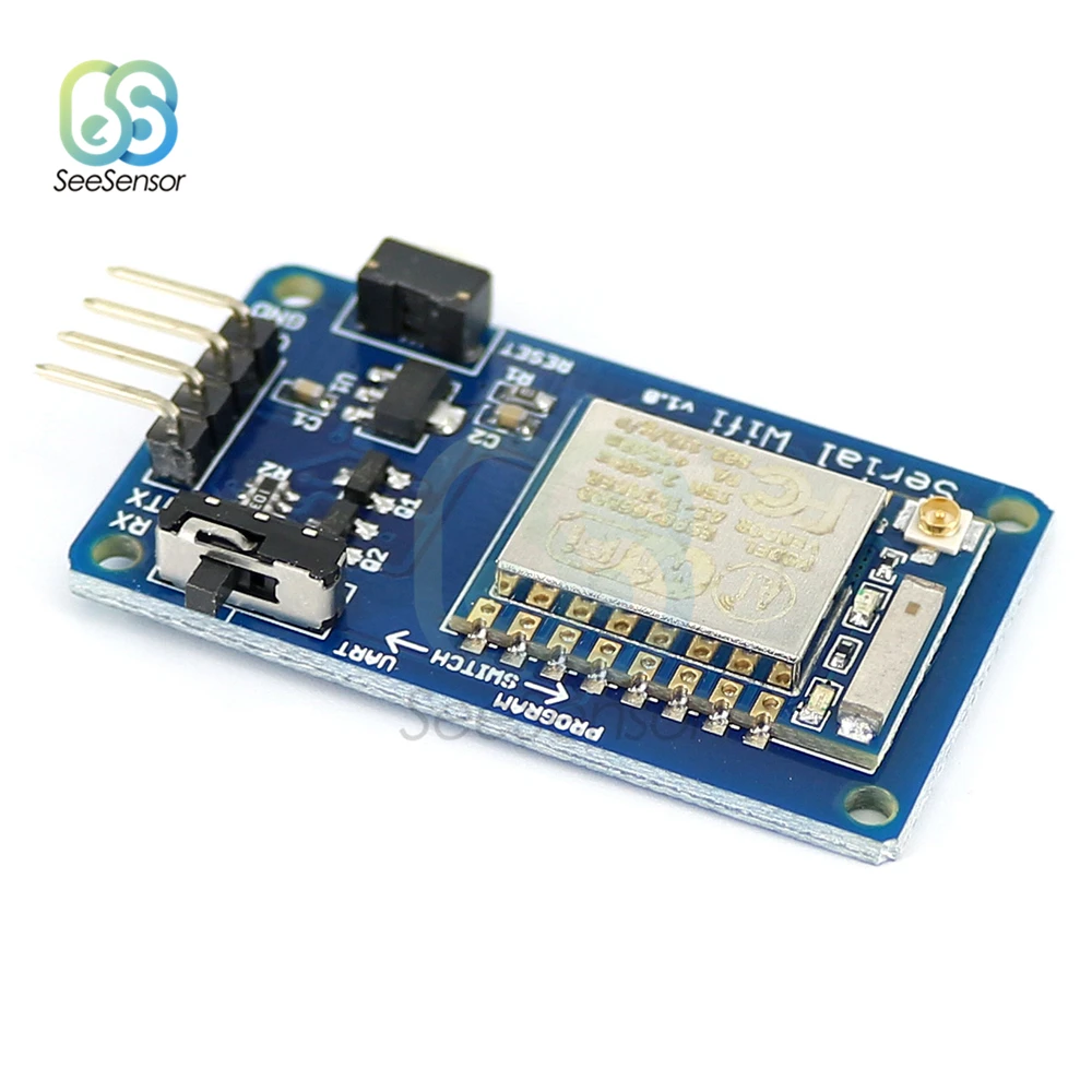 ESP8266 ESP-07 ESP07 V1.0 серийный Wifi адаптер приемопередатчика Модуль беспроводной платы 3,3 V 5V 8N1 ttl UART порт контроллер для Arduino