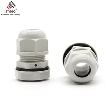 White Round Hydrophobic IP 68 Protective cable glans Air Permeable Membrane