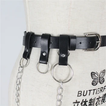 

2020 New Fashion Adjustable Waist Belt Luxury Artificial Leather Women Belt Female Chastity Belt Lingerie Erotic Lingerie Women
