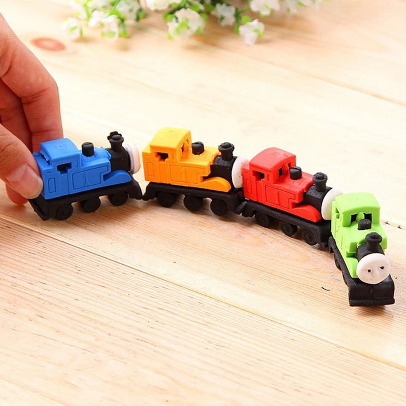 1PCS Train Cartoon Kids Eraser Office Eraser Personalise Giftin Eraser