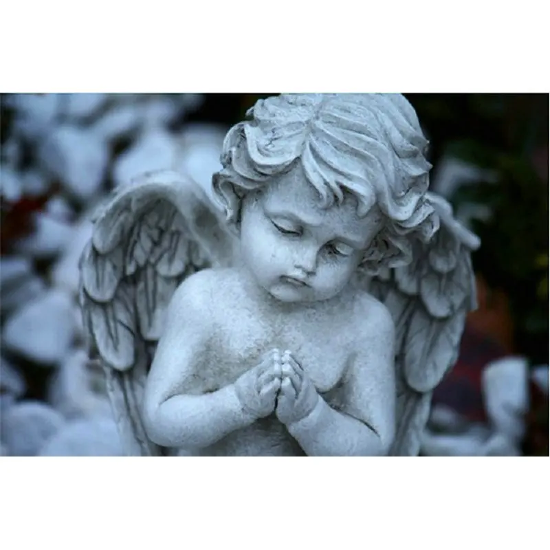 

Diamond Embroidery Angel baby statue 5D DIY Diamond mosaic Pattern Diamond Painting Cross Stitch square Rhinestone Decoration
