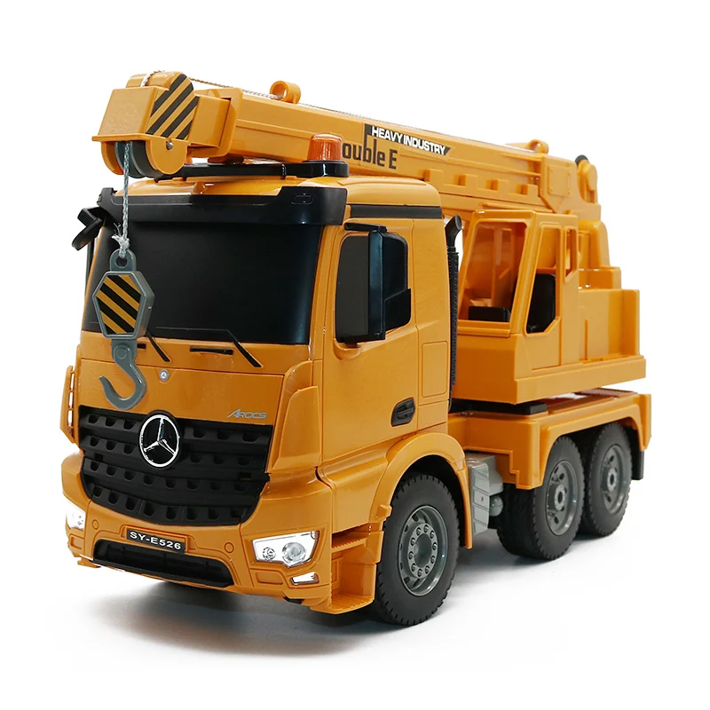 

2.4G RC Crane Truck RC Truck 4WD 9Ch Remote Control Crane Mercedes Remote-controlled Engineering Car Model Toys For Children