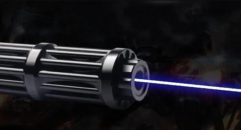 

2019 Newest Long Most Powerful Blue Laser Pointers Laser Torch 450nm 100000m Focusable Flashlight burn Cigarette With 5 Star Ca