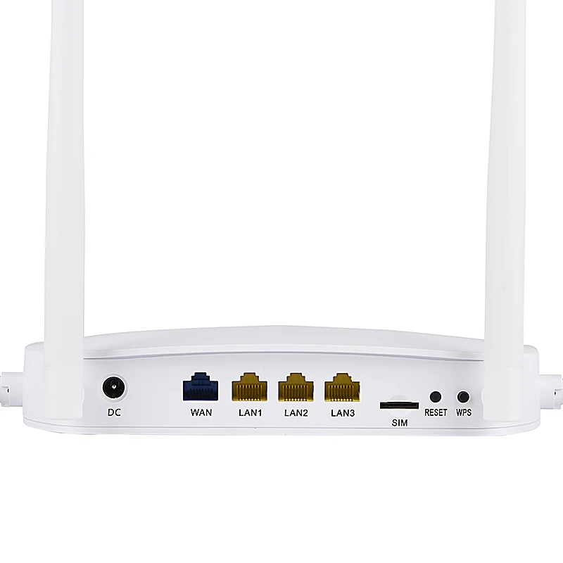 KuWfi 4G CPE маршрутизатор 3G/4G LTE Wifi 300 Мбит/с беспроводной роутер с 4 внешними антеннами