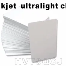 300 шт. Бесконтактная Ультралегкая бутылка с IC чип для струйной печати ПВХ карты