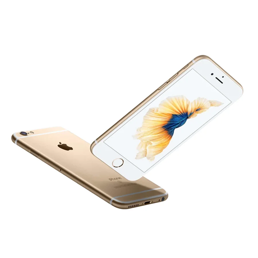 Unlocked Apple iPhone 6s Dual Core 4.7'' 2GB RAM 16/64GB ROM 4G LTE Mobile phone 4K Video iOS 9 12.0MP IOS 9 Smartphone Rated
