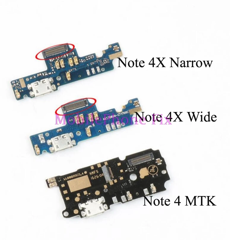 Usb зарядный порт гибкий кабель для Xiaomi Redmi Note 4X/Redmi Note 4 зарядное устройство запасные части для сотового телефона