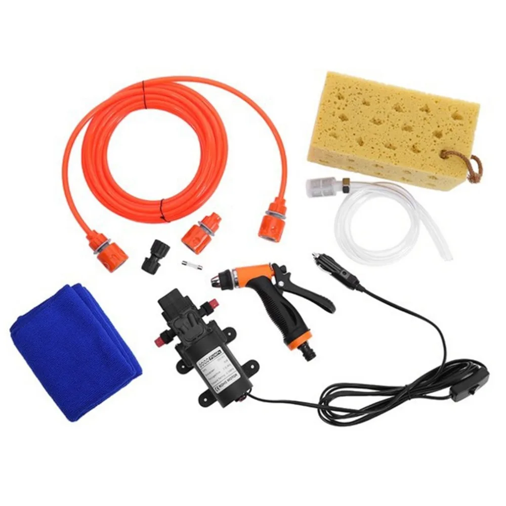 

Professional Car 12V High Pressure Water Gun Water Pump Electric Car Auto Washing Tools Kit Self Help Car Washing Machine